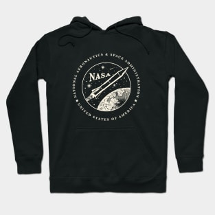 Vintage NASA Seal by © Buck Tee Originals Hoodie